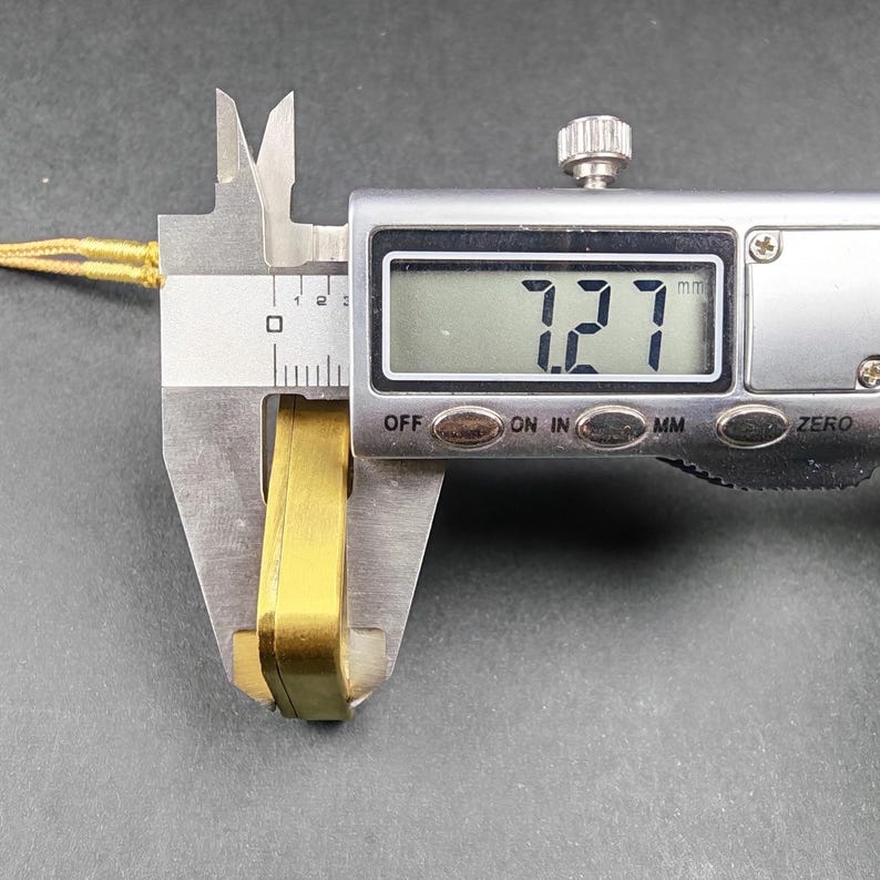 Hand-Painted OM Letter Locket - Sacred Tibetan Gau Box Amulet- Religious Talisman Pendant - Stainless Steel Necklace - Spiritual Gift