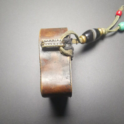 Handmade Gau Ghau Shrine, Mini Tibetan Buddhist Altar Amulet Pendant