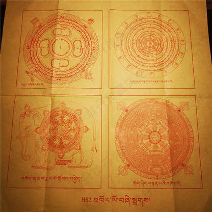 Consecration Filling Scrolls & Rituals Pack for White Tara - Tibetan Buddhist art, view 4