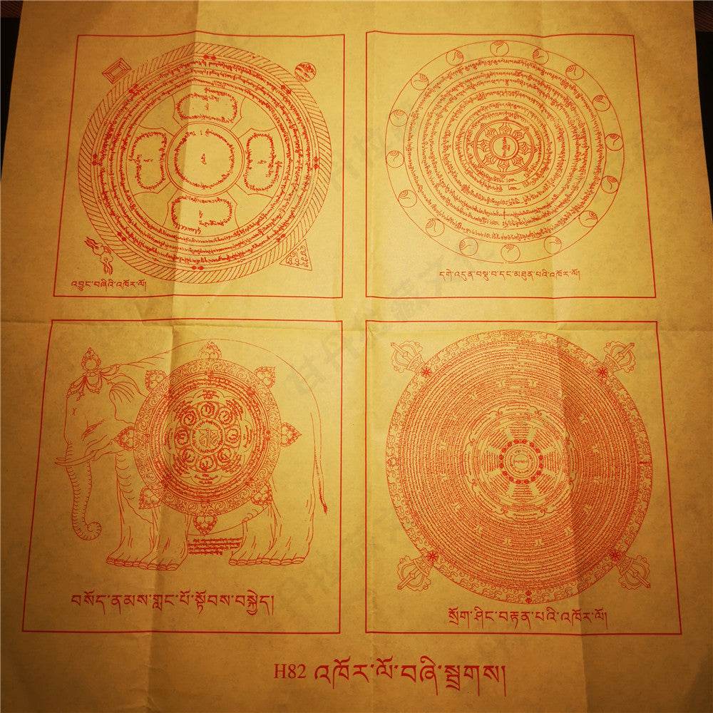 Consecration Filling Scrolls & Rituals Pack for Green Tara - Tibetan Buddhist art, view 7
