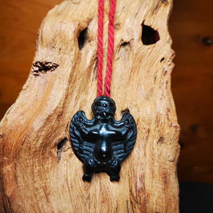Garuda Amulet - 1.65" - Tibetan Buddhist amulet, view 10