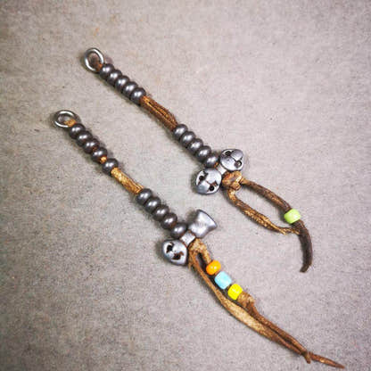 6mm Cold Iron Prayer Bead Counters - Tibetan Buddhist art, view 6