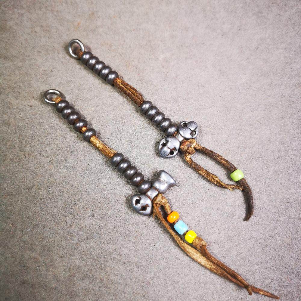6mm Cold Iron Prayer Bead Counters - Tibetan Buddhist art, view 6