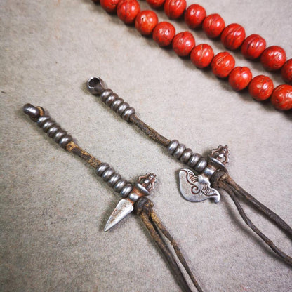 5mm Cold Iron Prayer Bead Counters for 6-15mm Mala