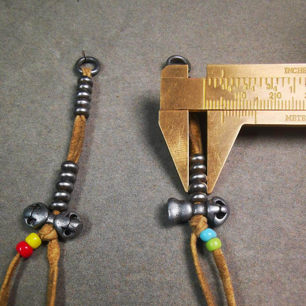 6mm Cold Iron Prayer Bead Counters - Tibetan Buddhist art, view 9