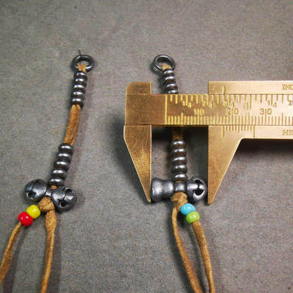 6mm Cold Iron Prayer Bead Counters - Tibetan Buddhist art, view 10