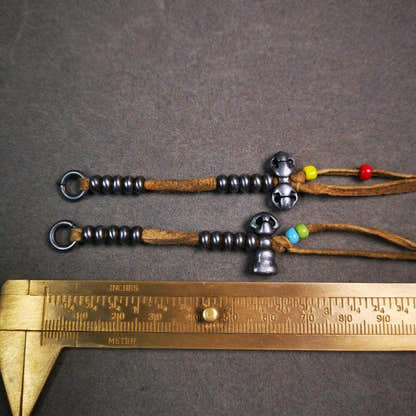 6mm Cold Iron Prayer Bead Counters - Tibetan Buddhist art, view 8