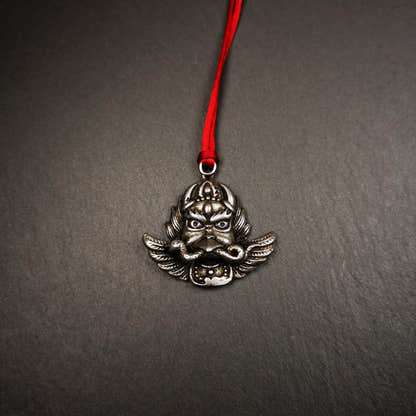 Garuda Amulet 1.37" - Tibetan Buddhist amulet, view 11