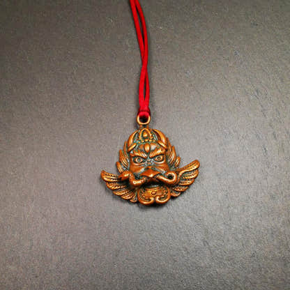 Garuda Amulet 1.37" - Tibetan Buddhist amulet, view 8