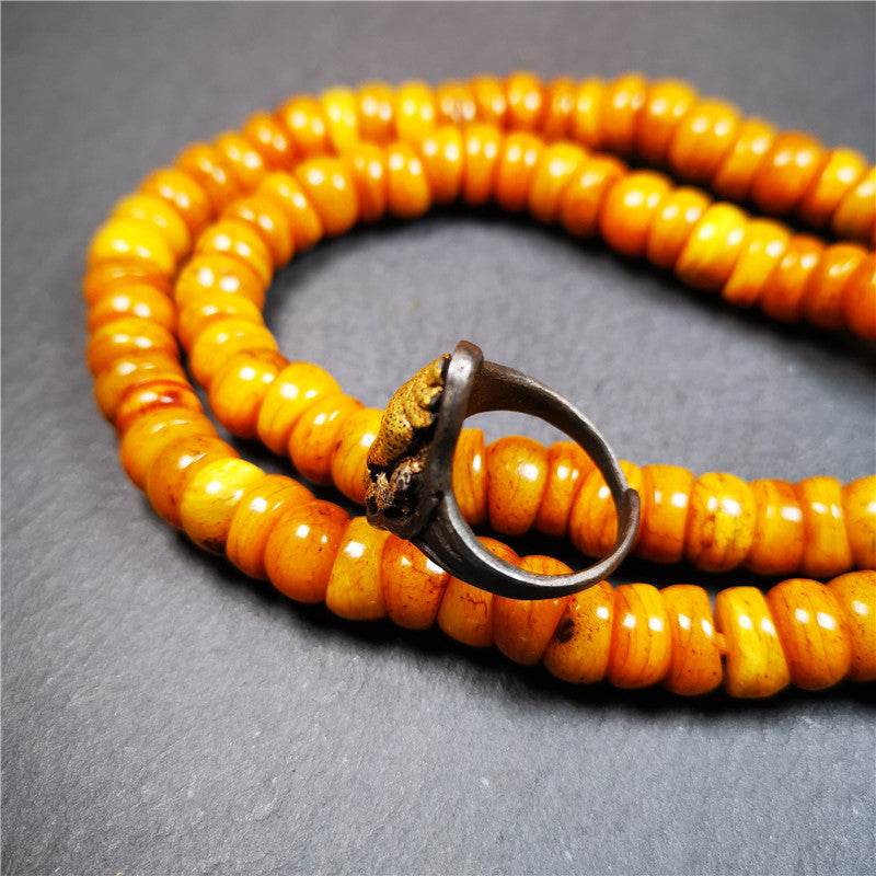 Shankha Conch Ring - Tibetan Buddhist art, view 4