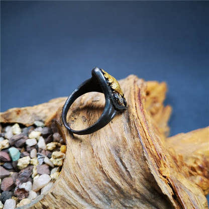 Shankha Conch Ring - Tibetan Buddhist art, view 5