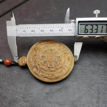 Kapala Melong 2.5" - 40+ Years - Tibetan Buddhist art, view 8