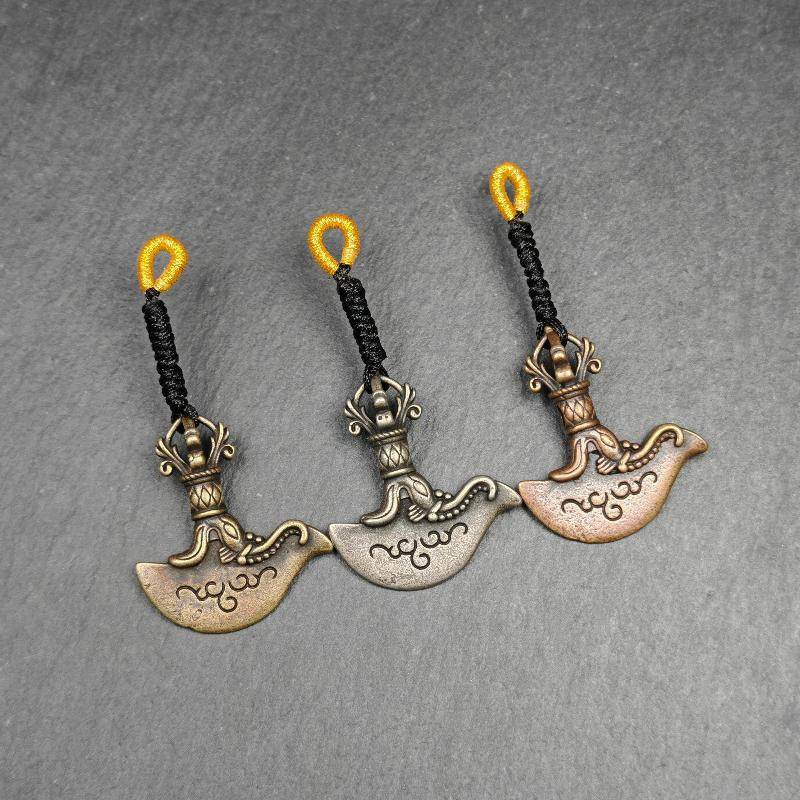 Kartika Amulet - Tibetan Buddhist amulet, view 4