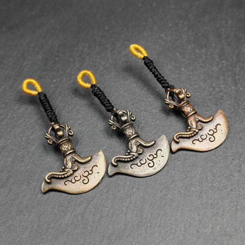 Kartika Amulet - Tibetan Buddhist amulet, view 5