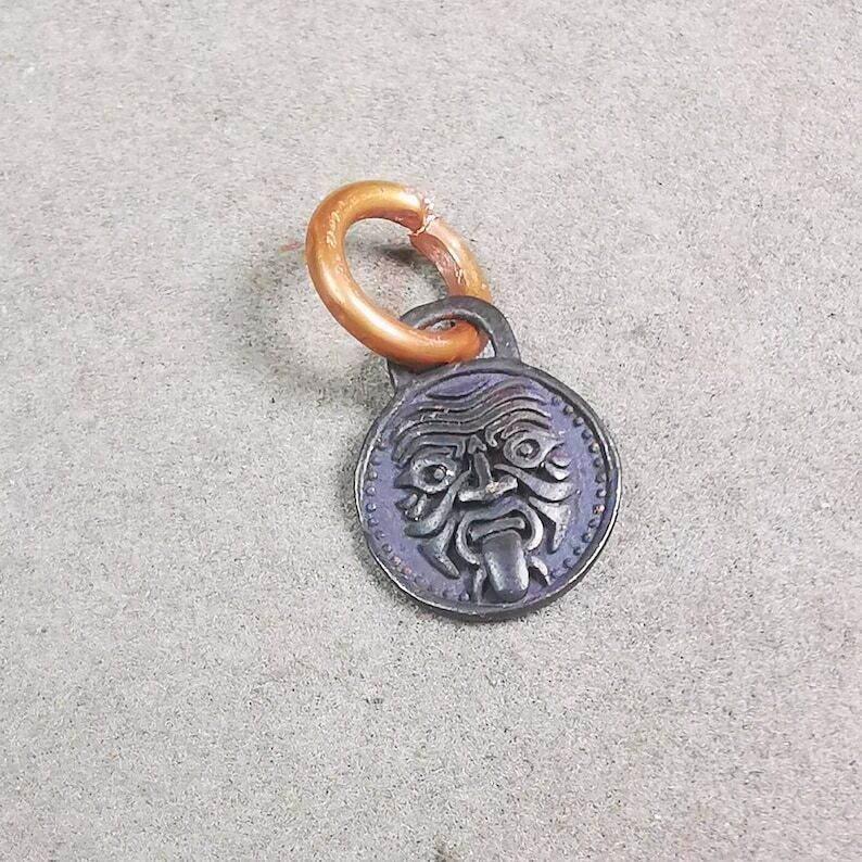 Mala Pendant,Drashi Lhamo Amulet for Prayer Beads - Tibetan Buddhist mala beads, view 7