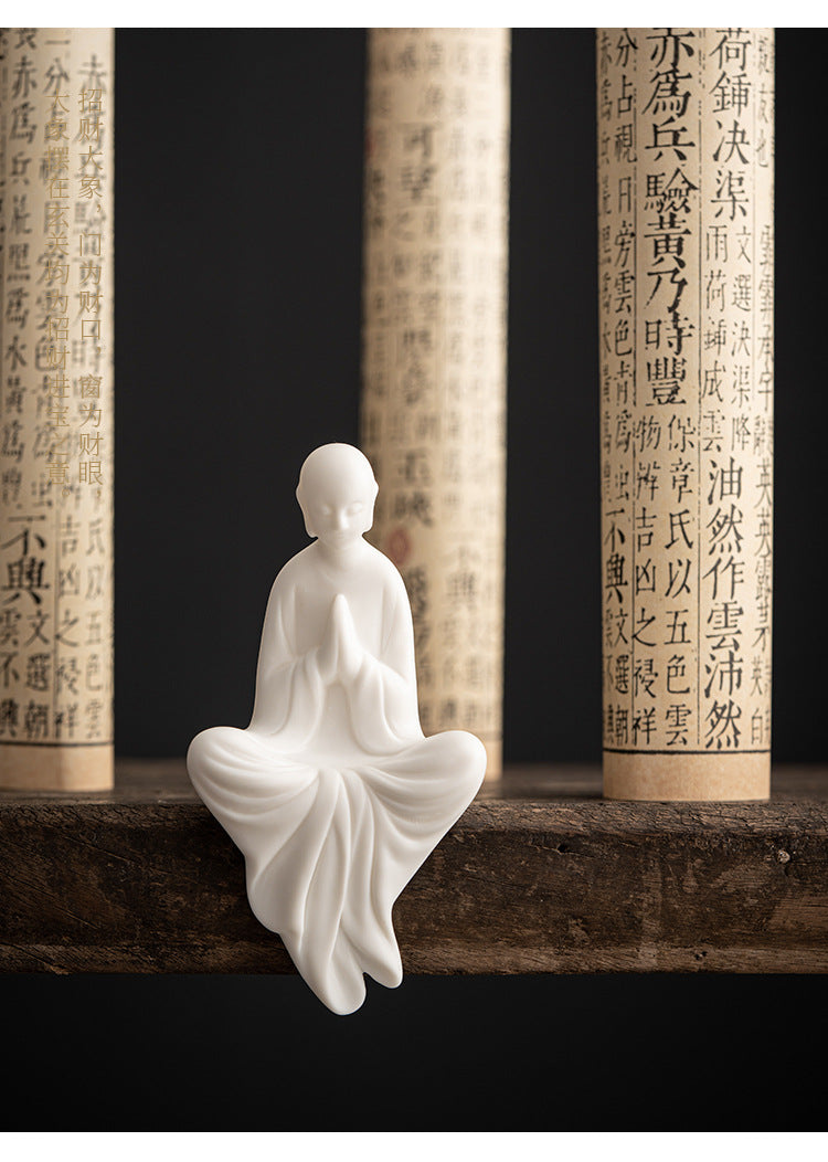 White Porcelain Buddha Statue