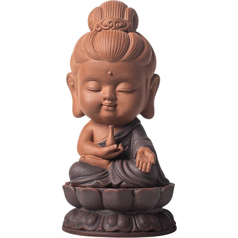 Shakyamuni,Avalokiteshvara,Ksitigarbha Buddha Statues - Tibetan Buddhist statue, view 5