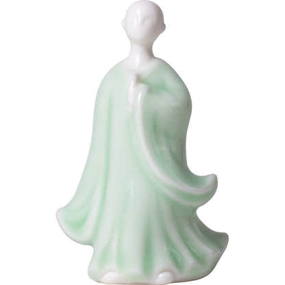Ceramic Buddha Statues - Tibetan Buddhist statue, view 5