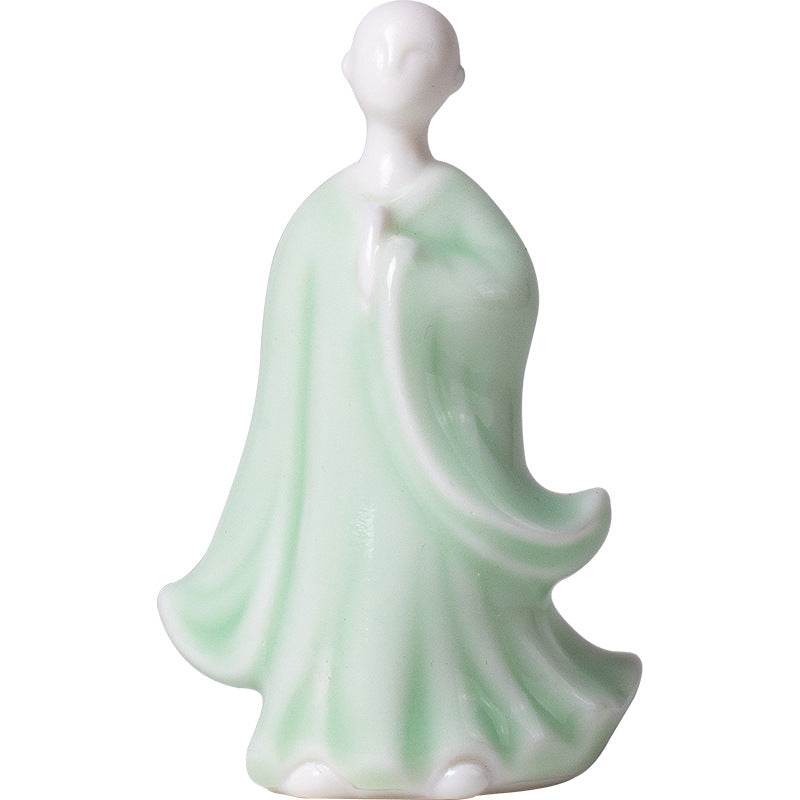 Ceramic Buddha Statues - Tibetan Buddhist statue, view 5