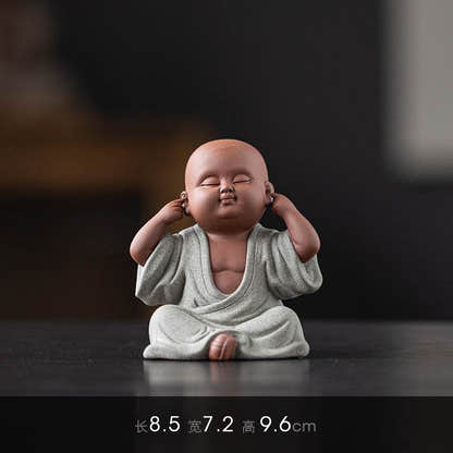 Purple Sand Meditation Buddha Statues - Tibetan Buddhist statue, view 24