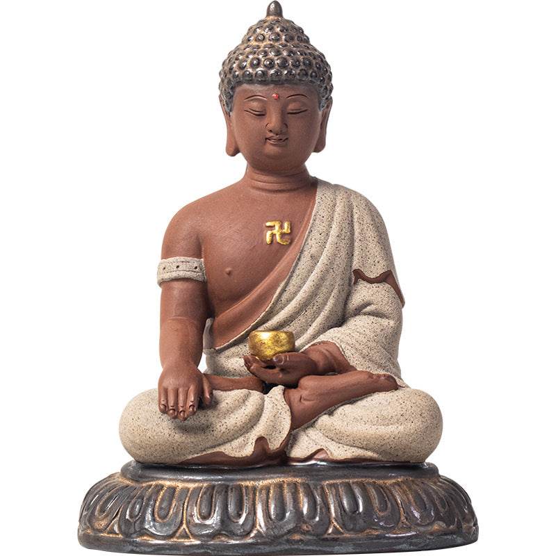 Shakyamuni Meditation Buddha Statue - Tibetan Buddhist statue, view 5