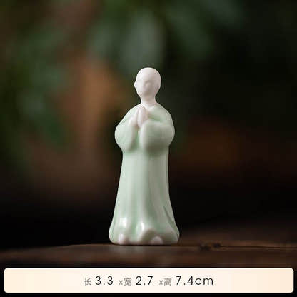 Ceramic Buddha Statues - Tibetan Buddhist statue, view 28