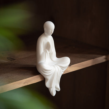 White Porcelain Buddha Statue