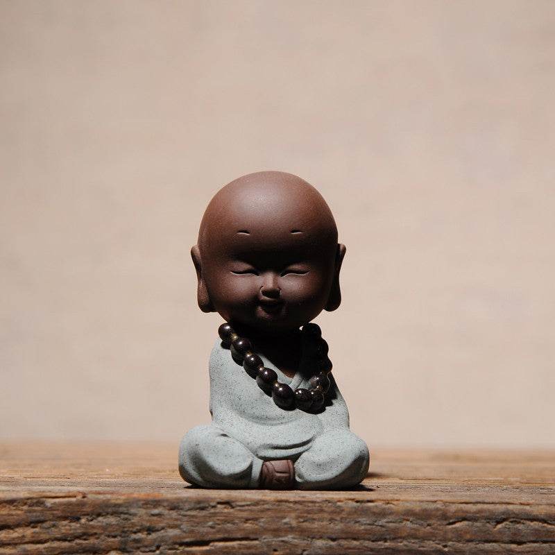 Purple Sand Meditation Buddha Statues - Tibetan Buddhist statue, view 10