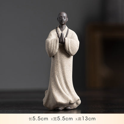 Purple Sand Buddha Statue