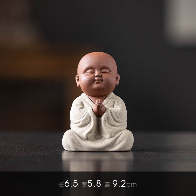 Purple Sand Meditation Buddha Statues - Tibetan Buddhist statue, view 30