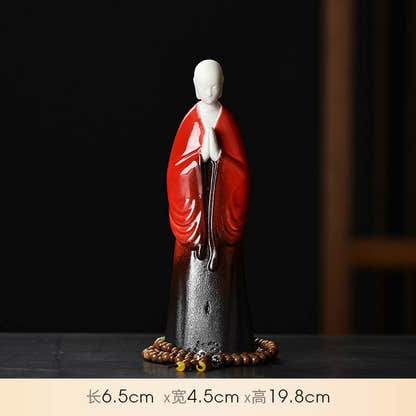 Meditation Buddha Statues - Tibetan Buddhist statue, size reference