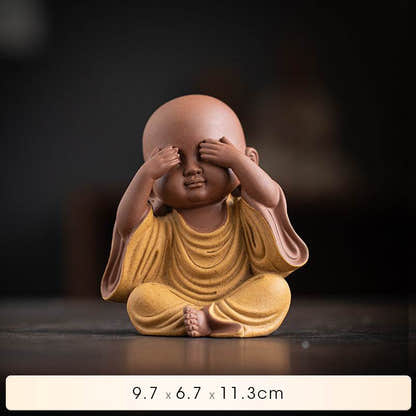Purple Sand Meditation Buddha Statues - Tibetan Buddhist statue, view 24