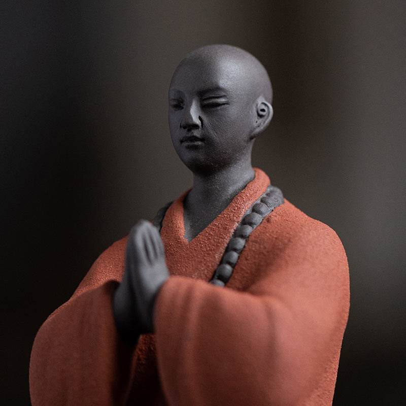 Purple Sand Buddha Statue - Tibetan Buddhist statue, view 4