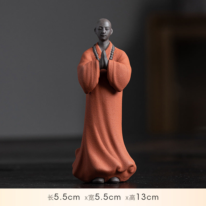 Purple Sand Buddha Statue