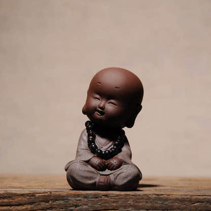 Purple Sand Meditation Buddha Statues - Tibetan Buddhist statue, view 11