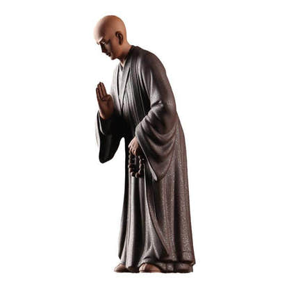 Purple Sand Meditation Buddha Statues - Tibetan Buddhist statue, view 5
