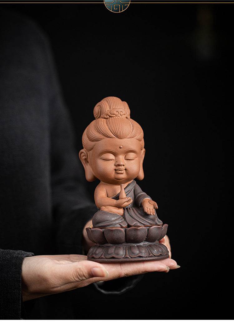 Shakyamuni,Avalokiteshvara,Ksitigarbha Buddha Statues - Tibetan Buddhist statue, view 9