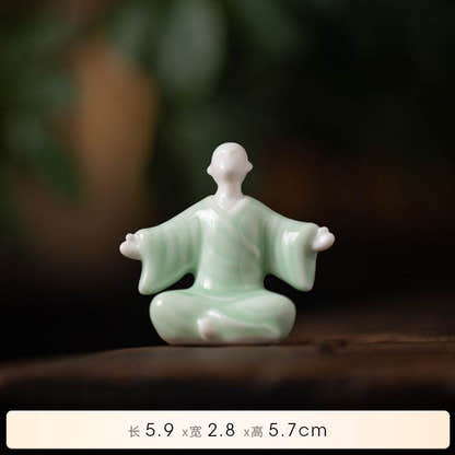 Ceramic Buddha Statues - Tibetan Buddhist statue, view 30