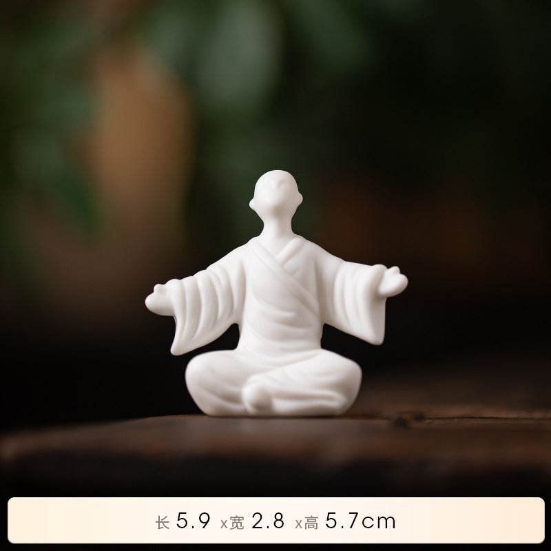 Ceramic Buddha Statues - Tibetan Buddhist statue, view 24