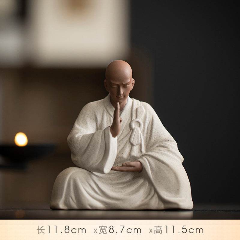 Meditation Buddha Statues - Tibetan Buddhist statue, size reference