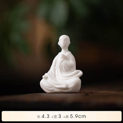 Ceramic Buddha Statues - Tibetan Buddhist statue, view 25