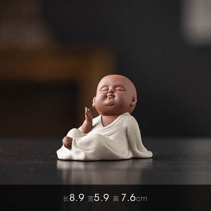Purple Sand Meditation Buddha Statues - Tibetan Buddhist statue, view 29