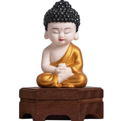 Shakyamuni,Avalokiteshvara,Ksitigarbha Buddha Statues - Tibetan Buddhist statue, view 5