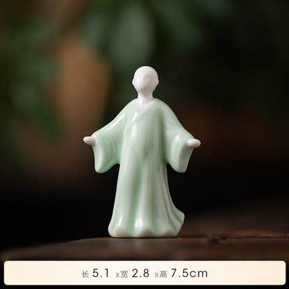 Ceramic Buddha Statues - Tibetan Buddhist statue, view 29