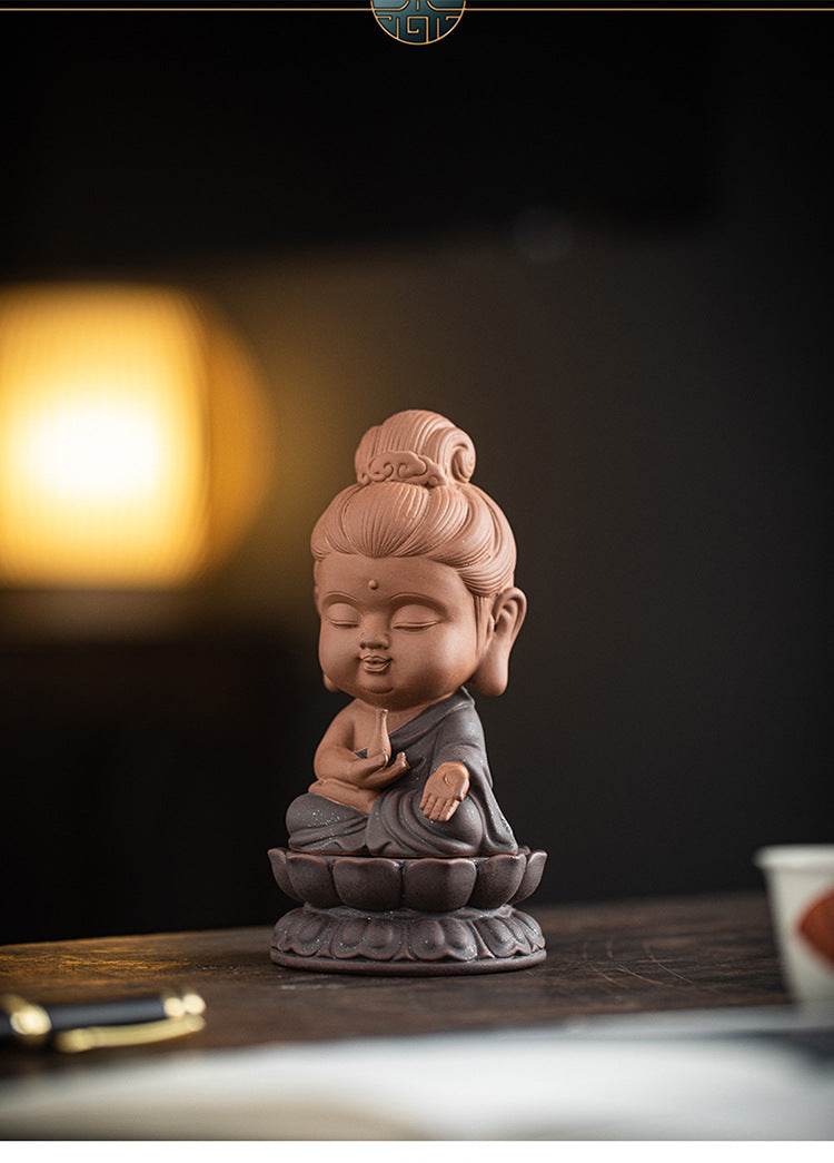 Shakyamuni,Avalokiteshvara,Ksitigarbha Buddha Statues - Tibetan Buddhist statue, view 11