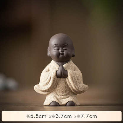 Purple Sand Meditation Buddha Statues - Tibetan Buddhist statue, view 22