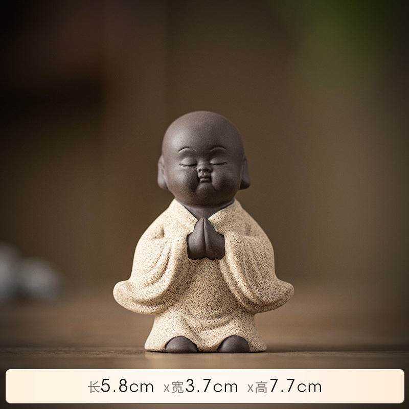 Purple Sand Meditation Buddha Statues - Tibetan Buddhist statue, view 22