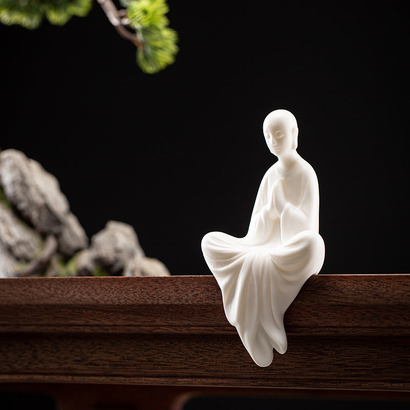 White Porcelain Buddha Statue