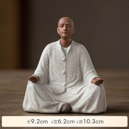 Meditation Buddha Statue - Tibetan Buddhist statue, size reference