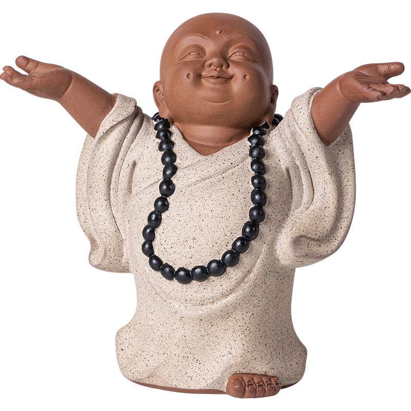 Purple Sand Buddha Statue - Tibetan Buddhist statue, view 5